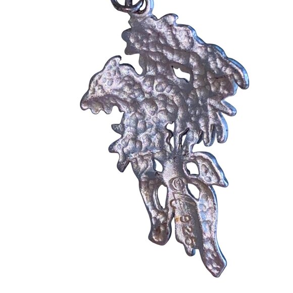 Sterling Silver Daisy Flower Dangle Earrings 925 Hook Drop Floral Jewelry - Picture 6 of 8